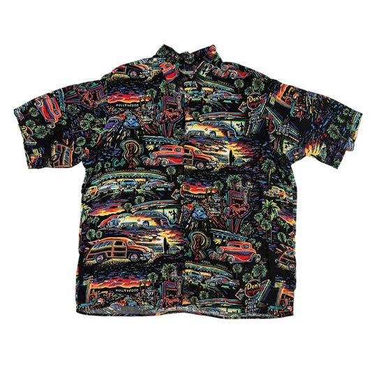 Reyn Spooner ART OF EDDY Y アロハシャツ XL 正面