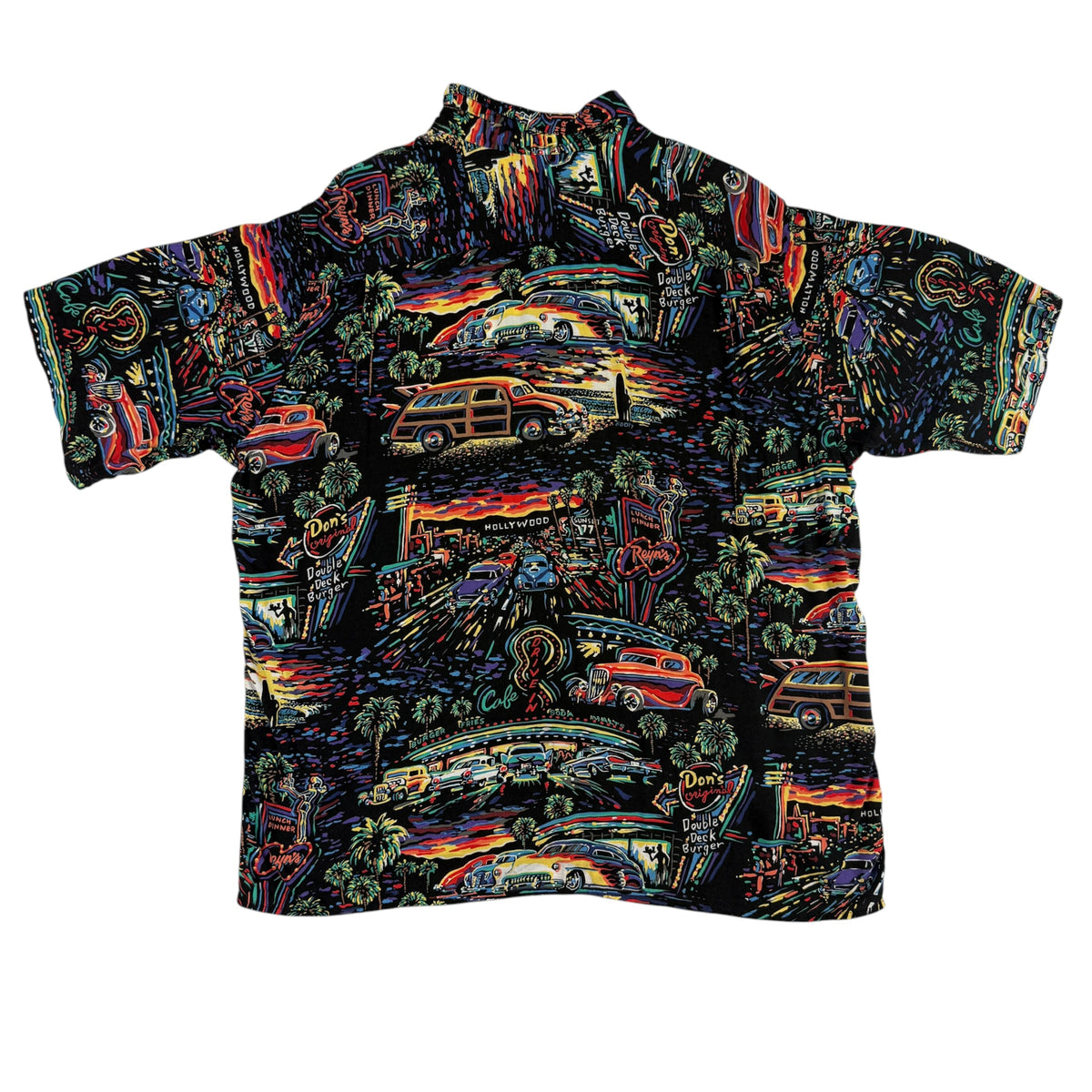 Reyn Spooner ART OF EDDY Y アロハシャツ XL 背面