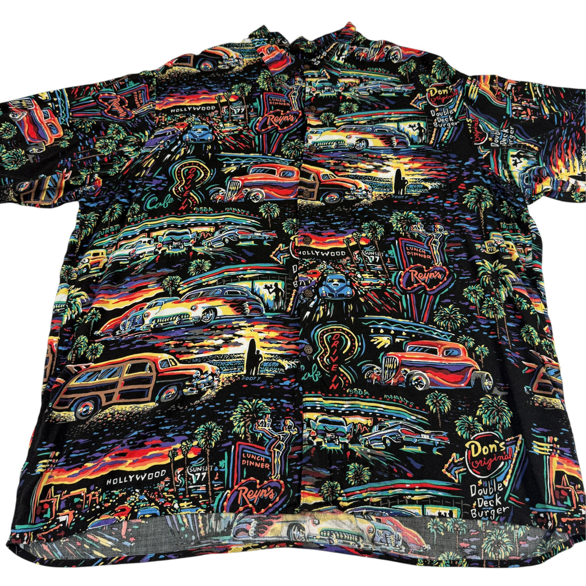 Reyn Spooner ART OF EDDY Y アロハシャツ XL 詳細