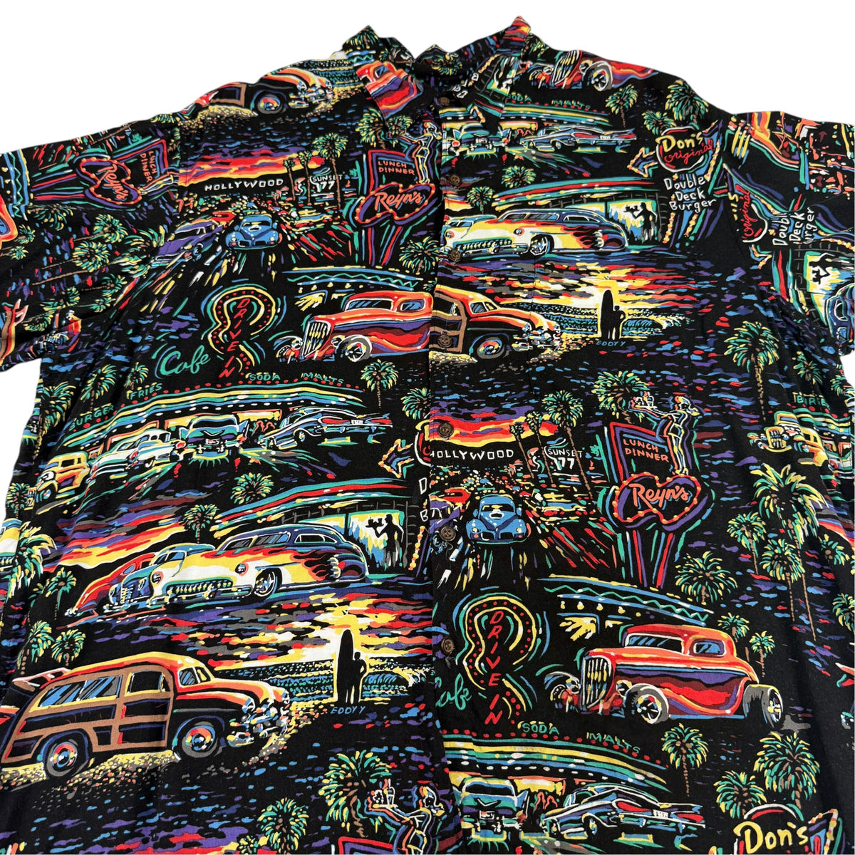 Reyn Spooner ART OF EDDY Y アロハシャツ XL 詳細