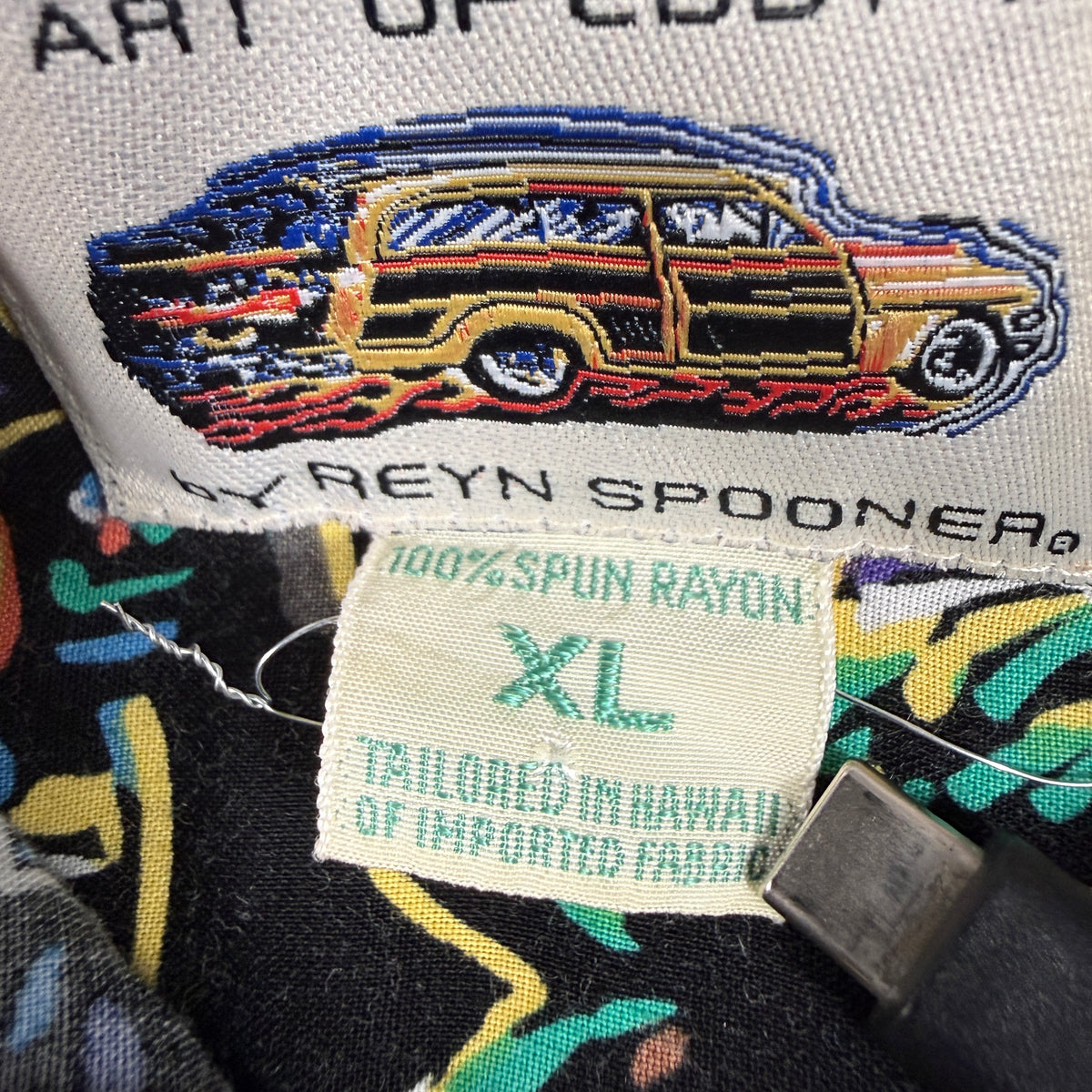 Reyn Spooner ART OF EDDY Y アロハシャツ XL タグ