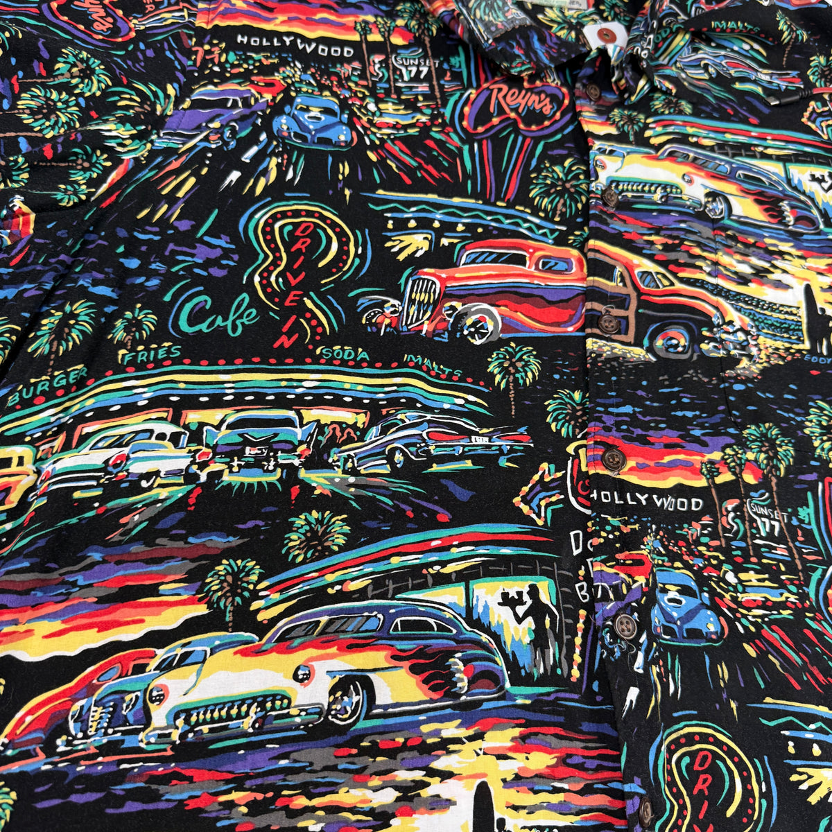 Reyn Spooner ART OF EDDY Y アロハシャツ XL 詳細