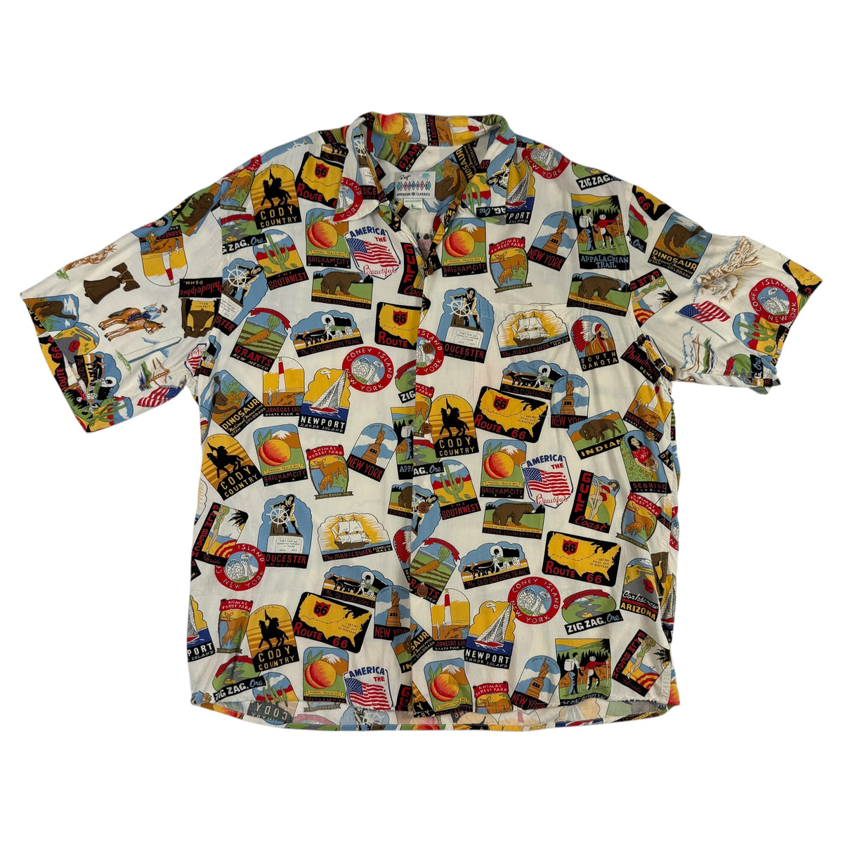 Reyn Spooner AMERICAN CLASSICS アロハシャツ L 正面