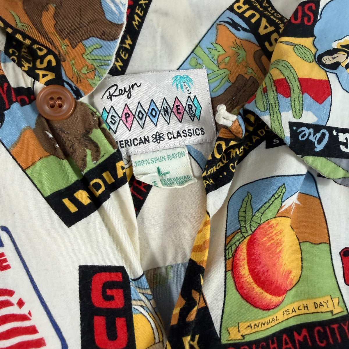 Reyn Spooner AMERICAN CLASSICS アロハシャツ L タグ