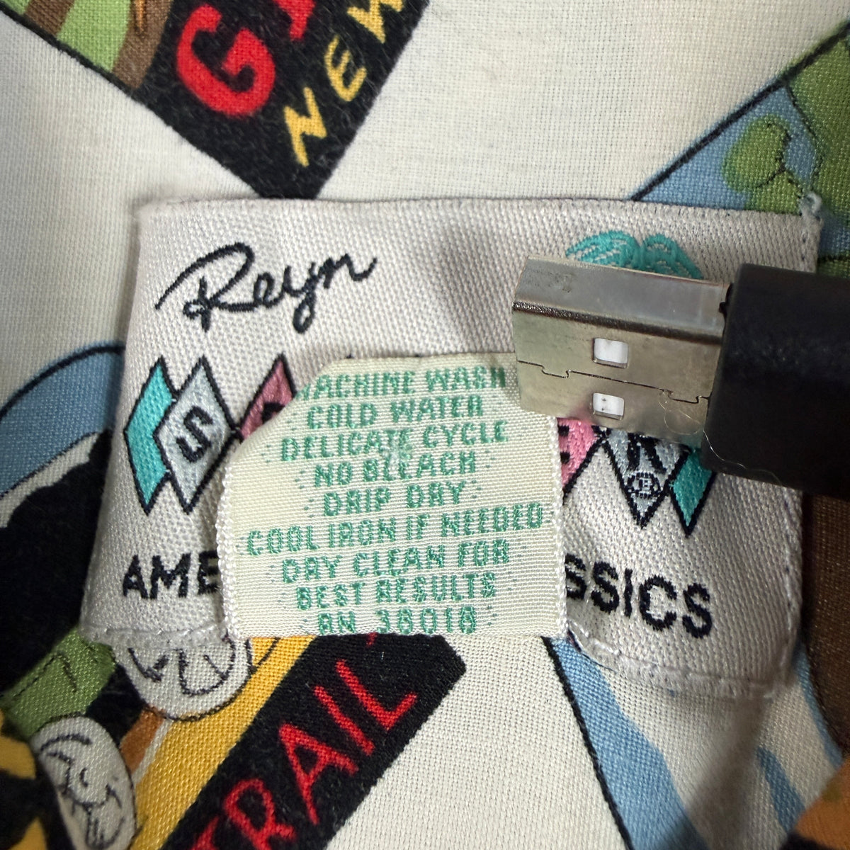 Reyn Spooner AMERICAN CLASSICS アロハシャツ L ケアタグ