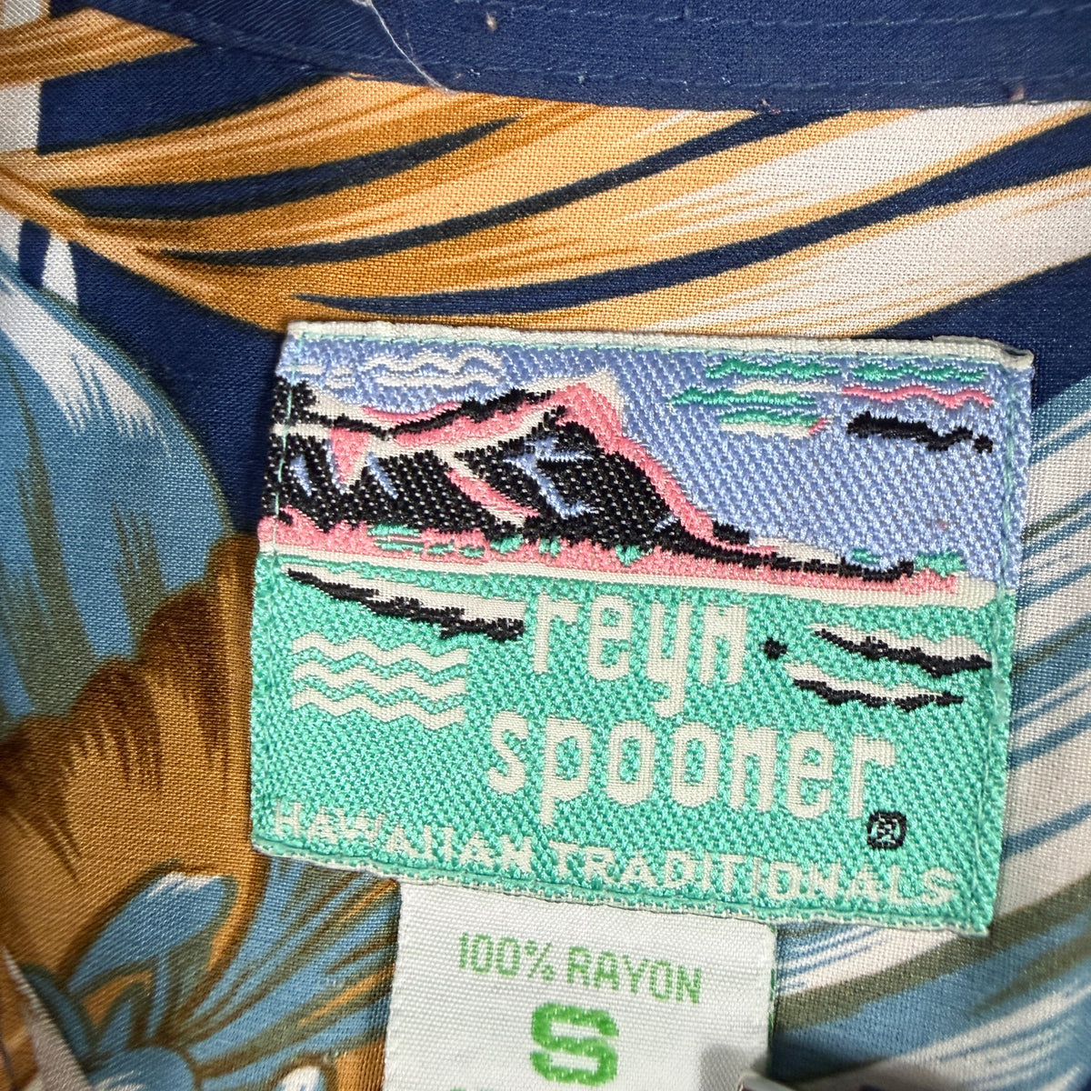 Reyn Spooner HAWAIIAN TRADITIONALS アロハシャツ S タグ