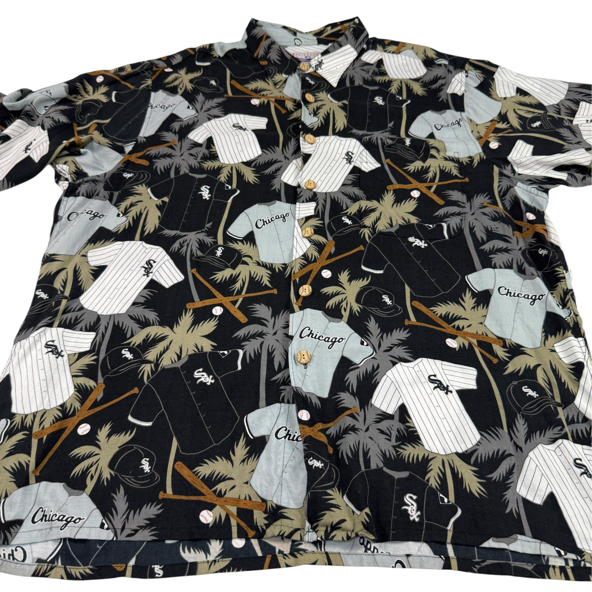 Reyn Spooner × MLB シカゴ・ホワイトソックス アロハシャツ XL 柄引き