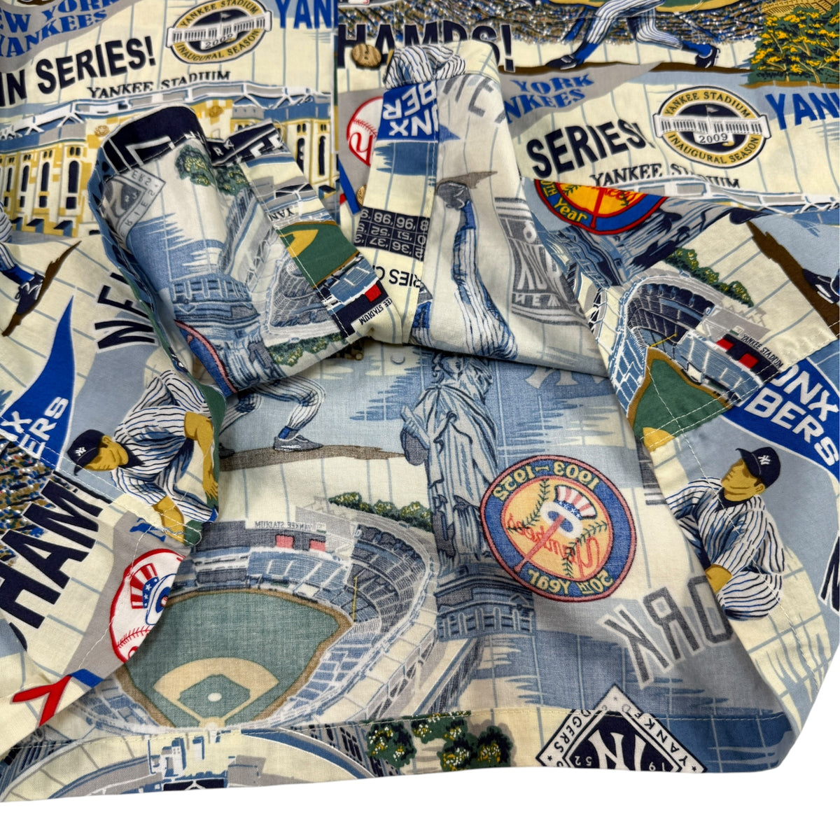 Reyn Spooner × MLB ニューヨーク・ヤンキース アロハシャツ M 裾・内側