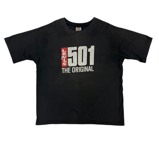 Levi's 501 THE ORIGINAL 広告Tシャツ XL 正面全体