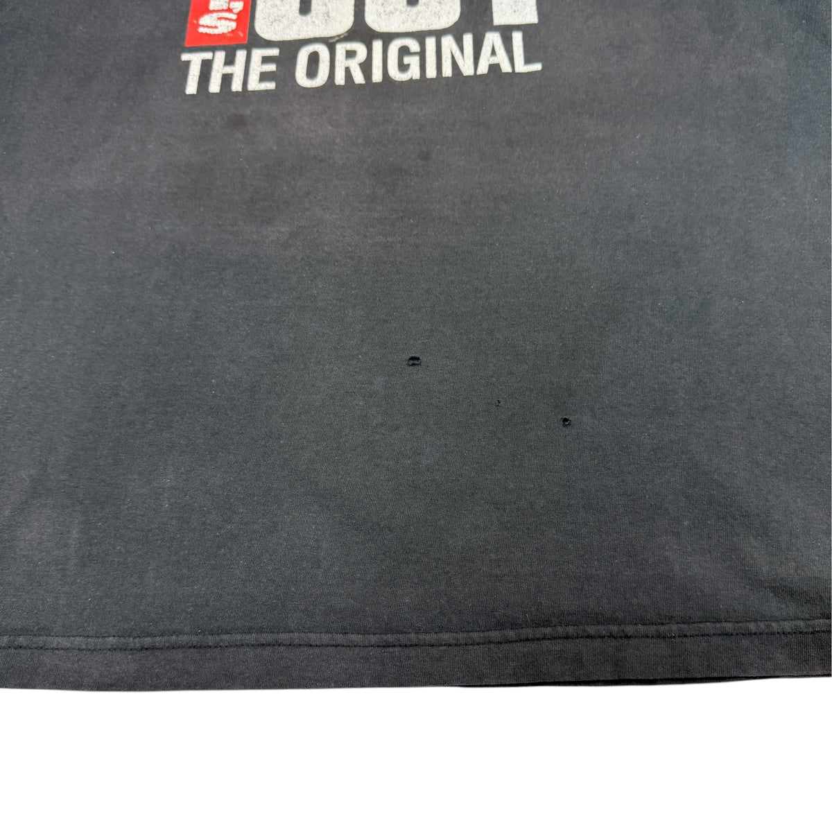 同Tシャツ ピンホール箇所