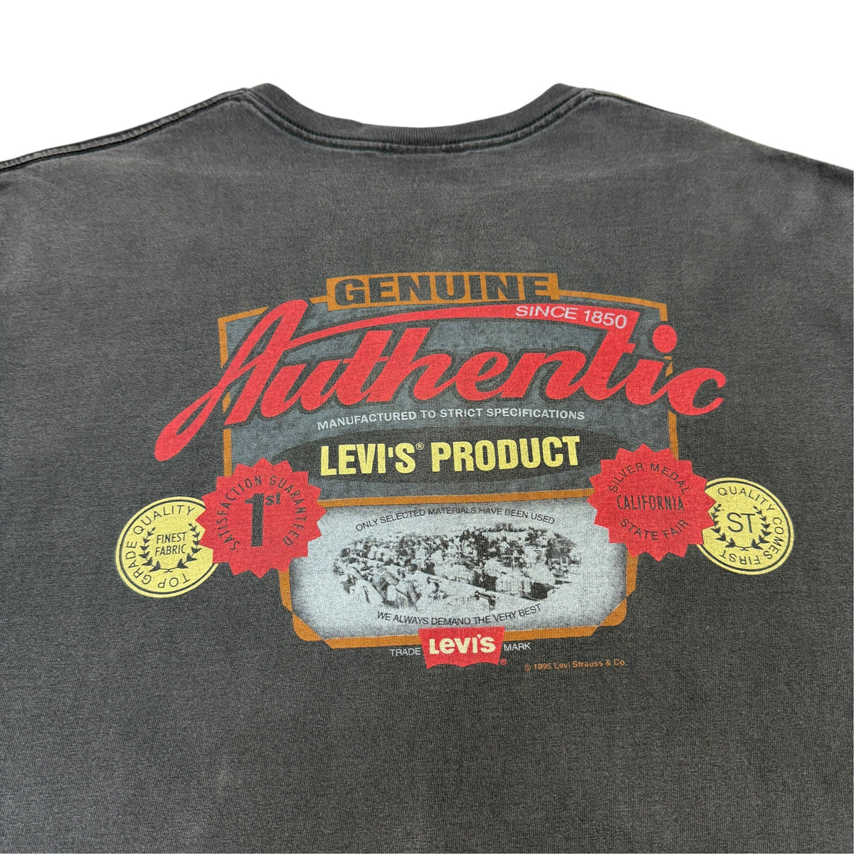 同Tシャツ バックプリント寄り