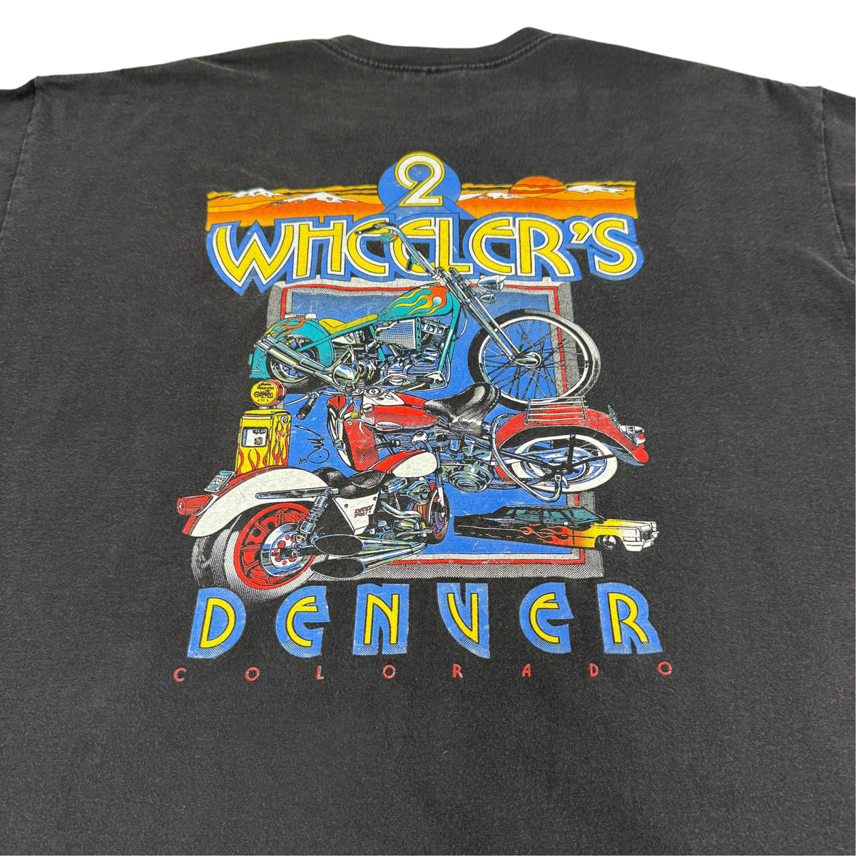 同Tシャツ バックプリント引き