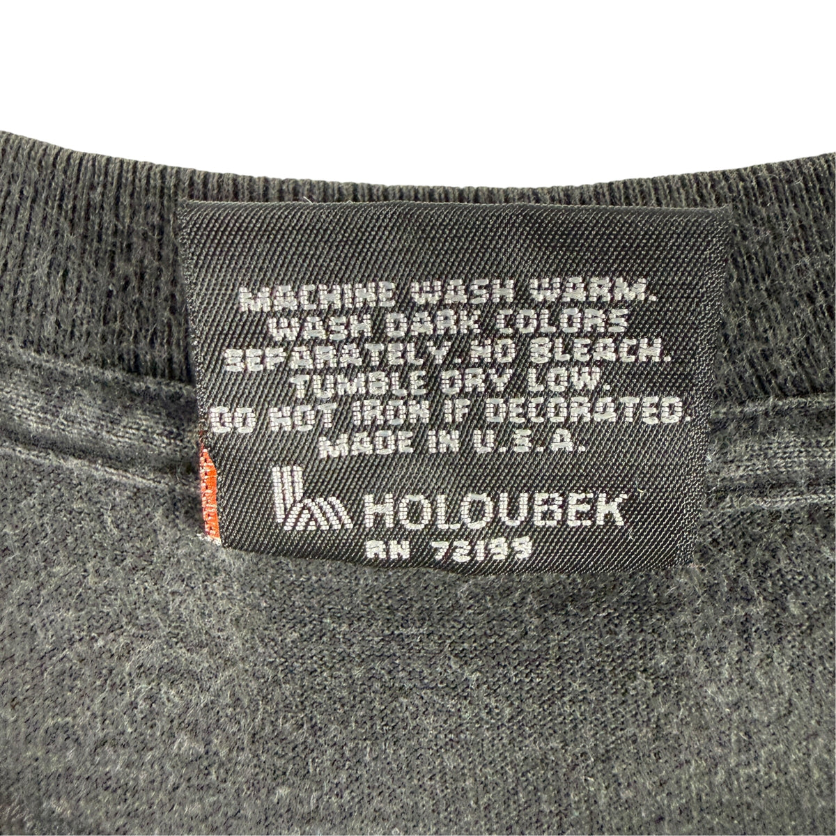 同Tシャツ ケアタグ寄り MADE IN U.S.A.