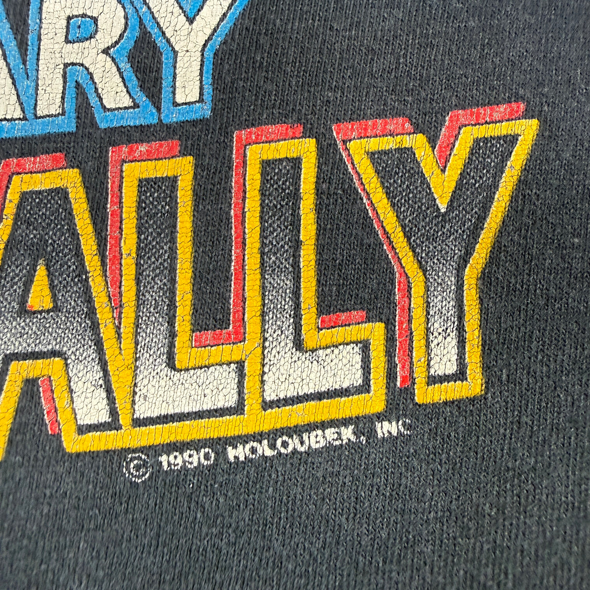 同Tシャツ ©1990 HOLOUBEK表記寄り