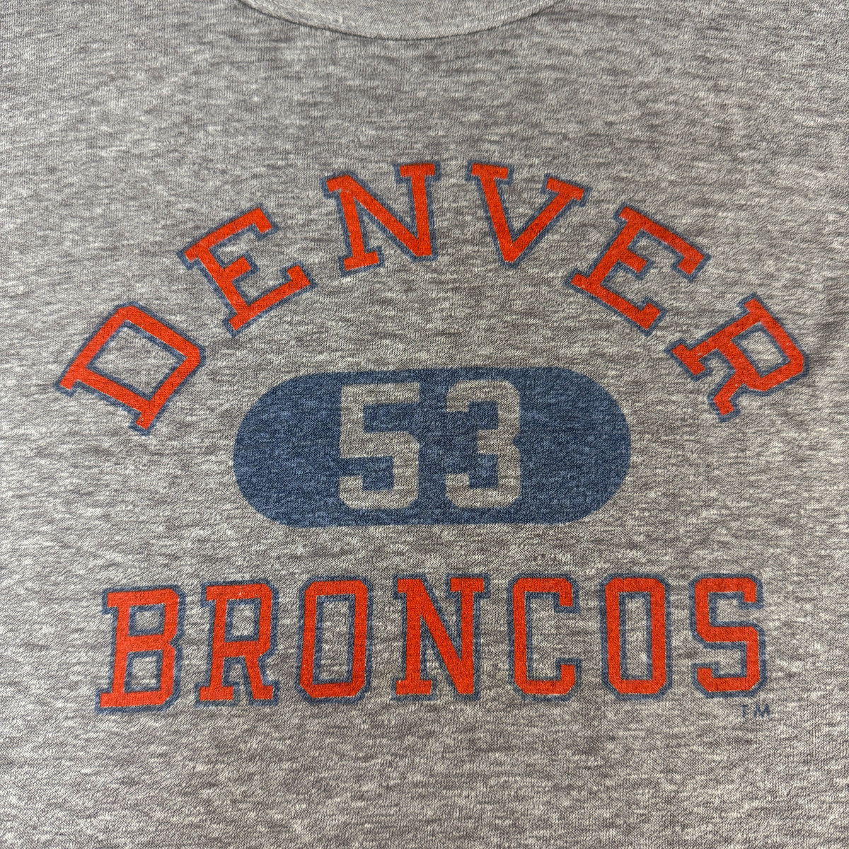 DENVER BRONCOS 53 プリント全体 寄り