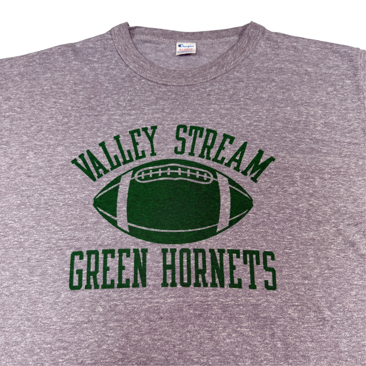VALLEY STREAM GREEN HORNETS フットボールプリント 上半身