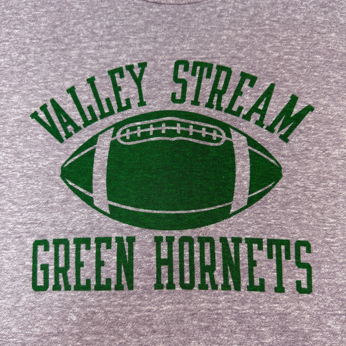 VALLEY STREAM GREEN HORNETS プリント全体 寄り