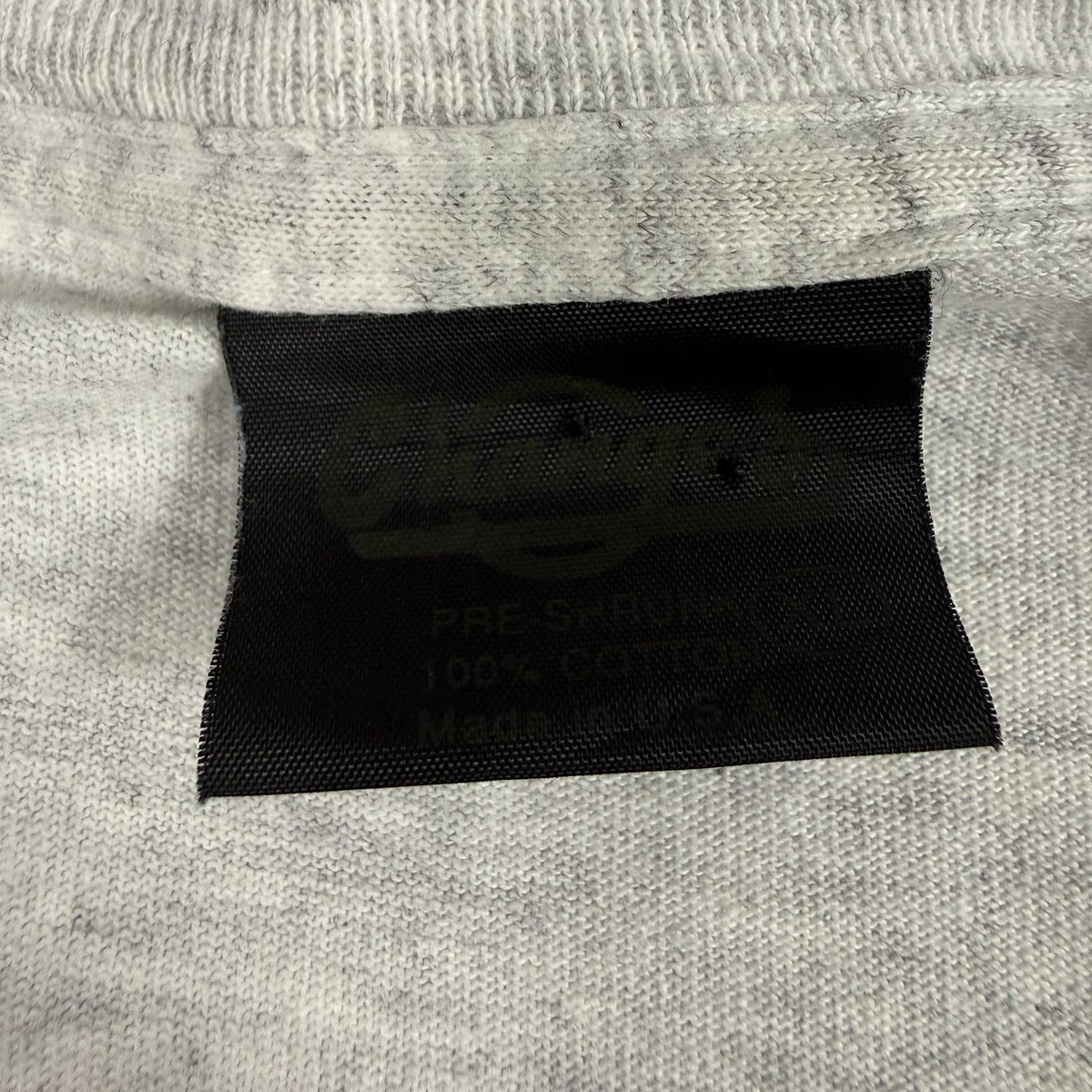 首元 Changesタグ PRE-SHRUNK 100% COTTON Made in U.S.A.
