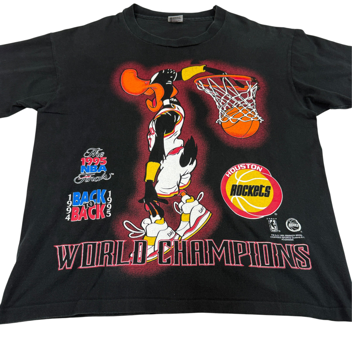 同Tシャツ 正面 WORLD CHAMPIONS ビッグプリント引き