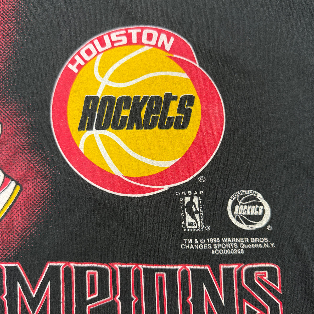 HOUSTON ROCKETS ロゴ 寄り