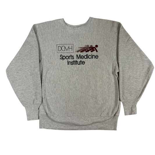 90's Champion リバースウィーブ DCMH Sports Medicine Institute スウェット グレー 正面全体