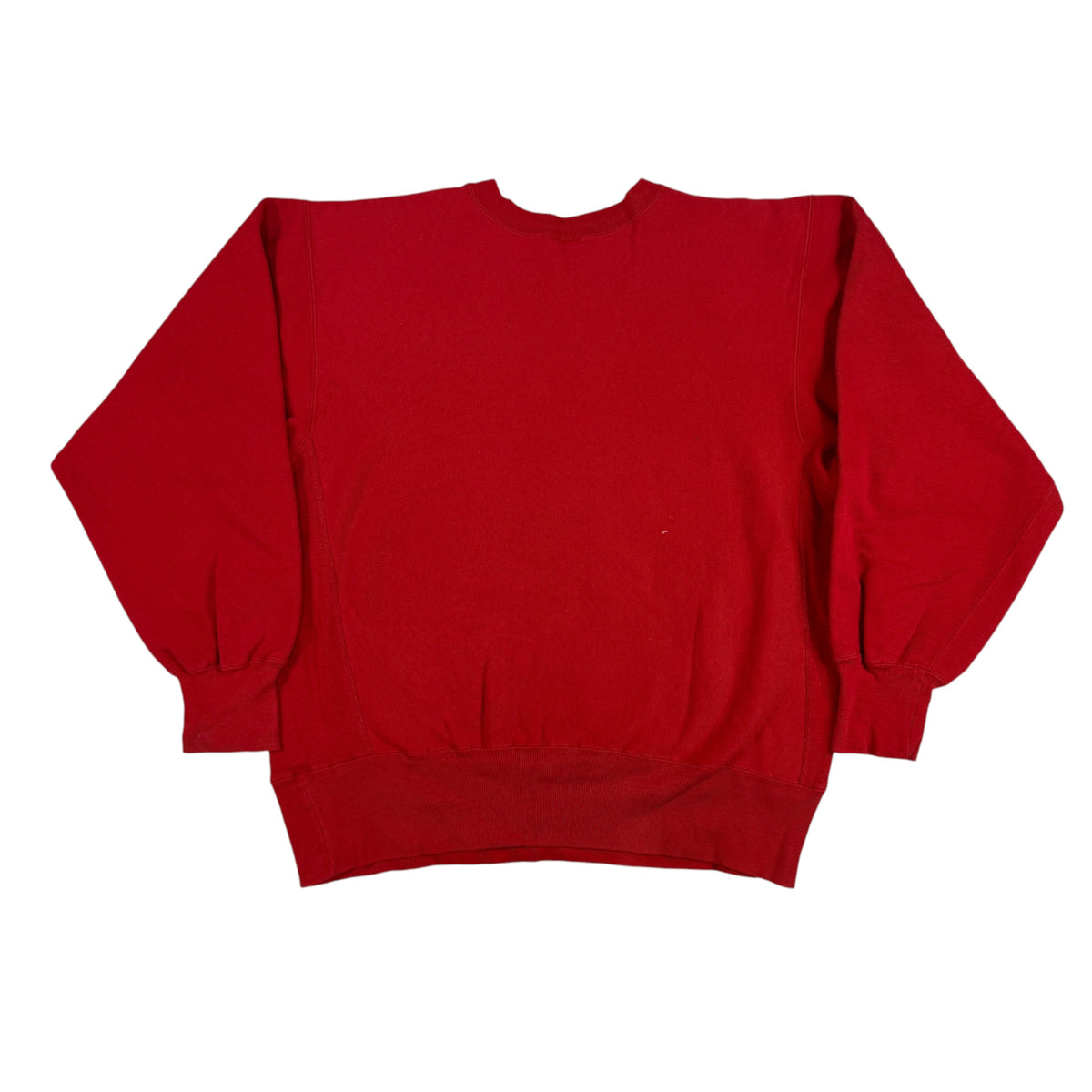 Champion リバースウィーブ RUTGERS レッド スウェット 背面全体