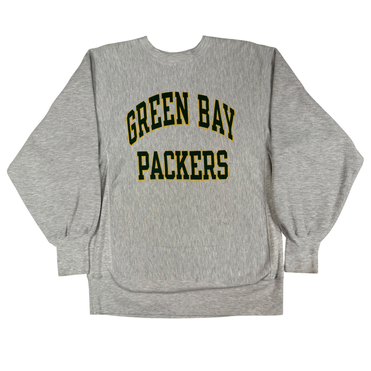 90's Champion リバースウィーブ GREEN BAY PACKERS グレー スウェット XL 正面全体