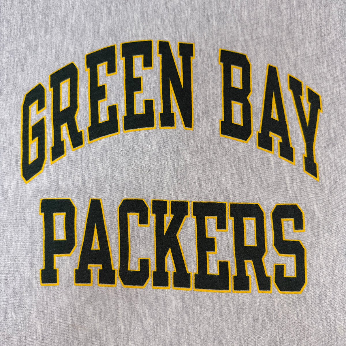 90's Champion リバースウィーブ GREEN BAY PACKERS グレー スウェット XL 胸 GREEN BAY PACKERS アーチプリント寄り
