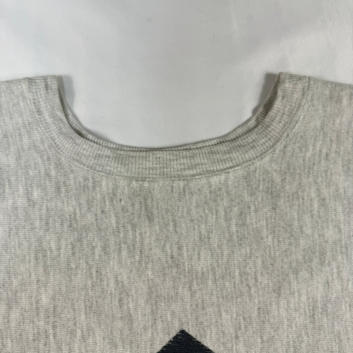 90's Champion リバースウィーブ GOALSETTER Systems, Inc. グレー スウェット XL 首リブ