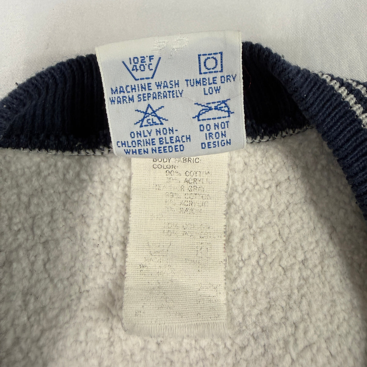 90's Champion リバースウィーブ PINGRY グレー スウェット XL 洗濯表記タグ