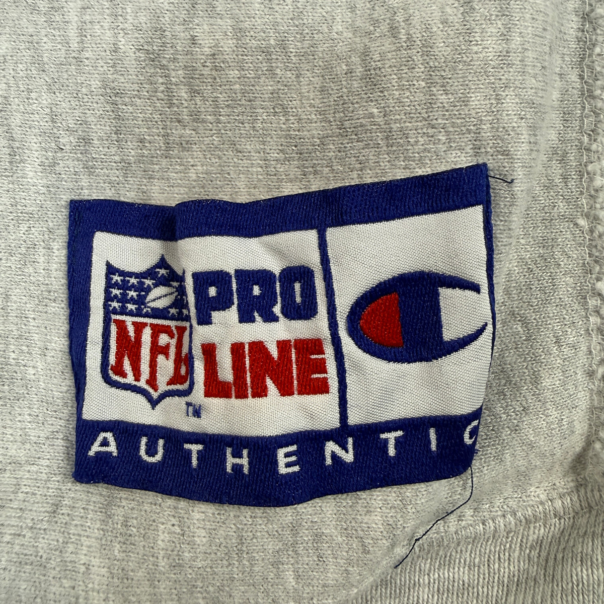 90's Champion リバースウィーブ WASHINGTON REDSKINS グレー スウェット XXL 左裾 NFL PRO LINE AUTHENTIC ワッペン