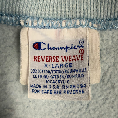 Champion REVERSE WEAVE 刺繍タグ X-LARGE コットン90% アクリル10% MADE IN U.S.A. RN 26094