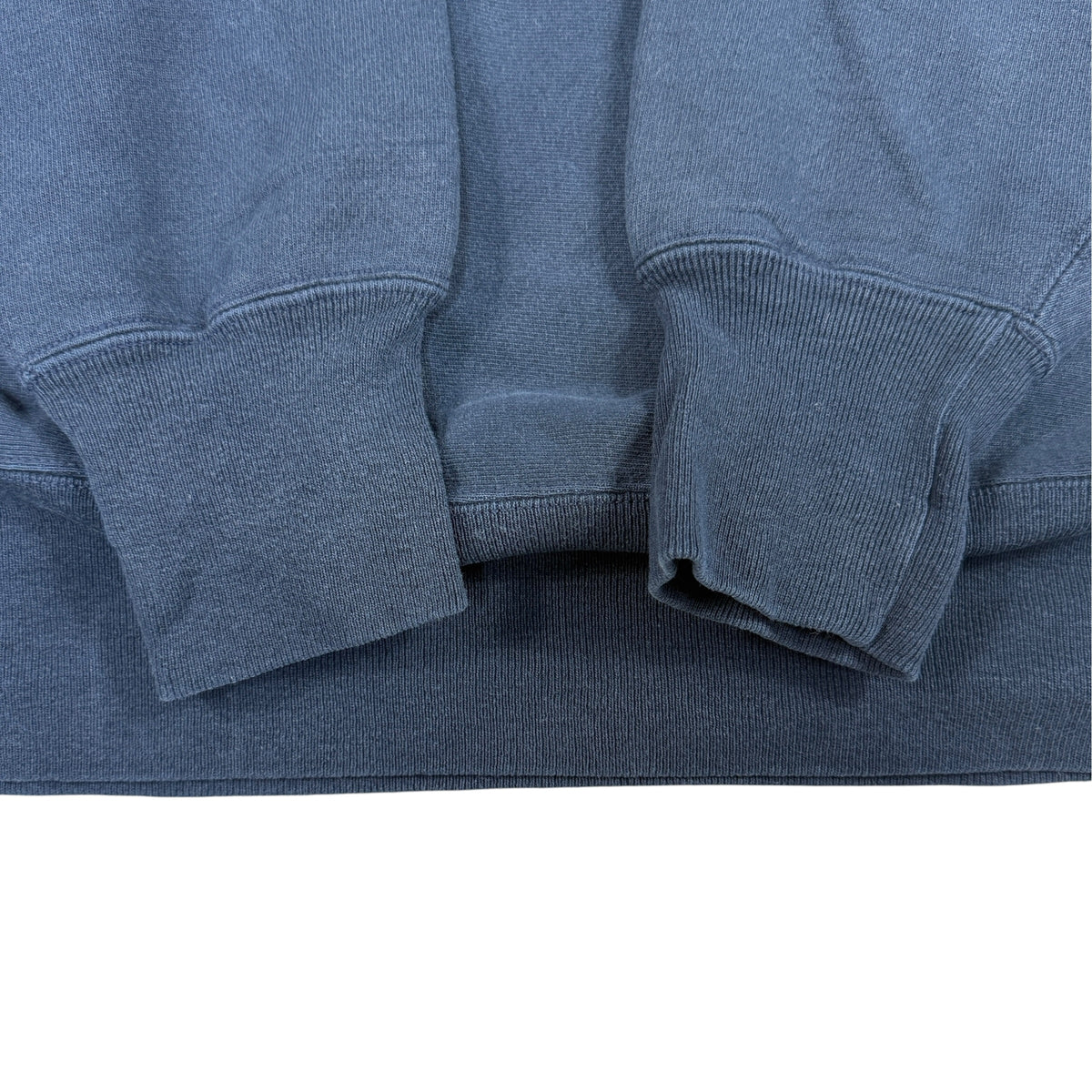 90's Champion リバースウィーブ SJU ネイビー スウェット XL 袖口リブ・裾リブ