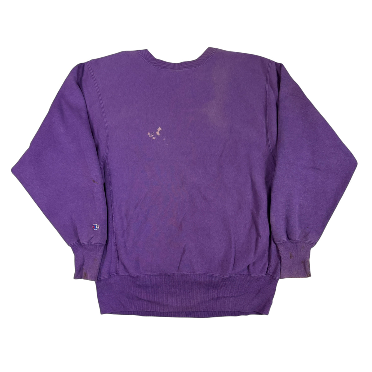 90's Champion リバースウィーブ ILLINOIS STATE パープル スウェット L 背面全体