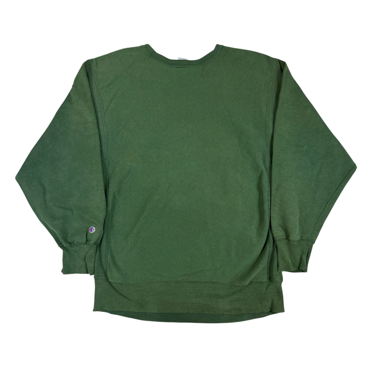 90's Champion リバースウィーブ WISCONSIN グリーン スウェット XL 背面全体