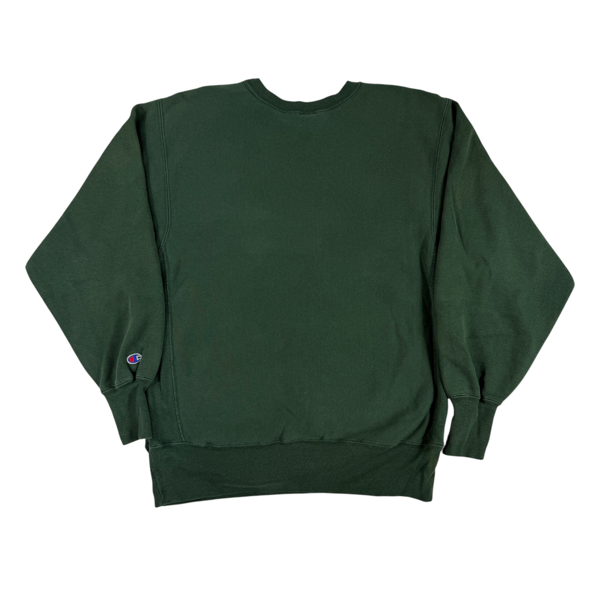 90's Champion リバースウィーブ CSB グリーン スウェット L 背面全体