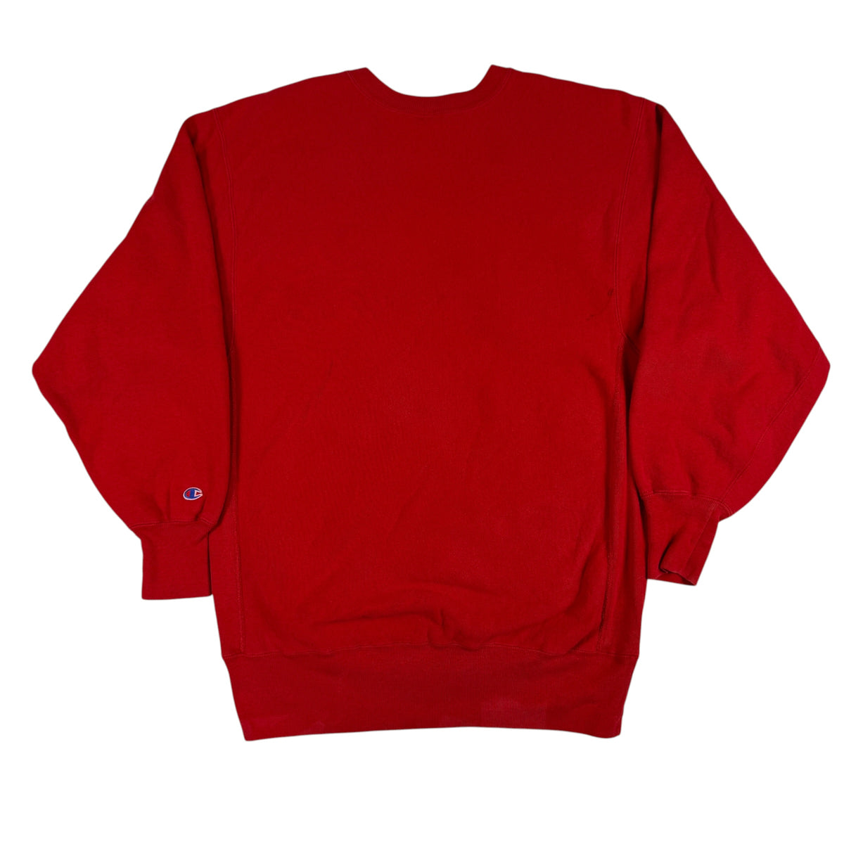 90's Champion リバースウィーブ Wisconsin レッド スウェット XXL 背面全体