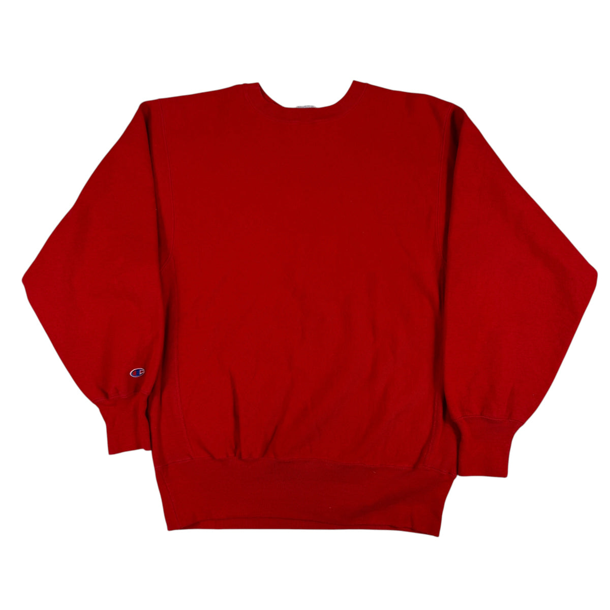90's Champion リバースウィーブ LAO LAN XANG レッド スウェット XL 背面全体