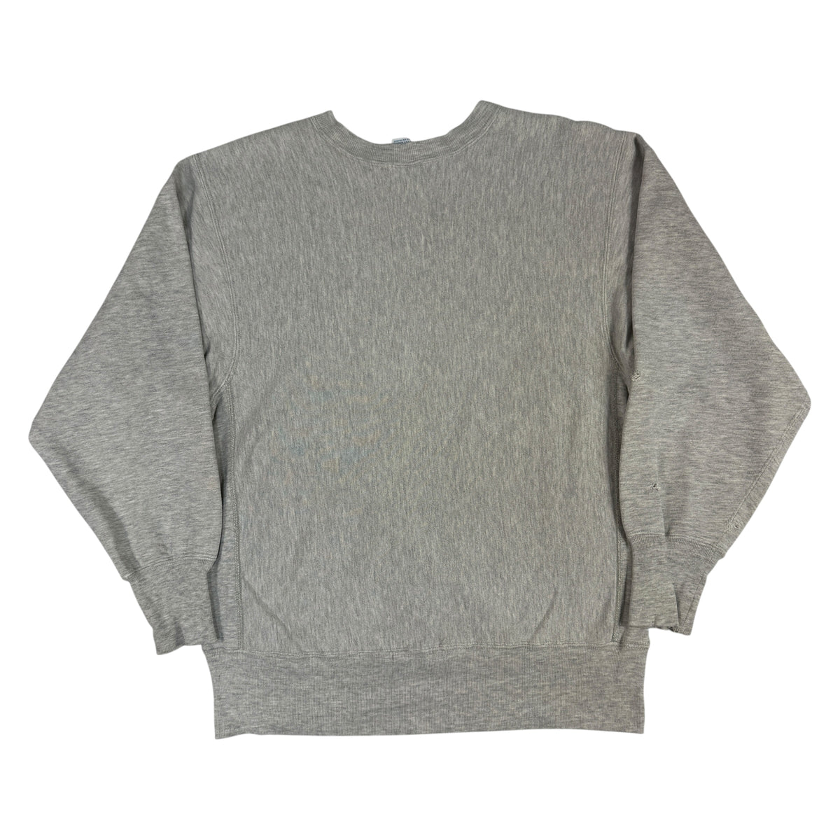 90's Champion リバースウィーブ 無地 グレー スウェット L 背面全体