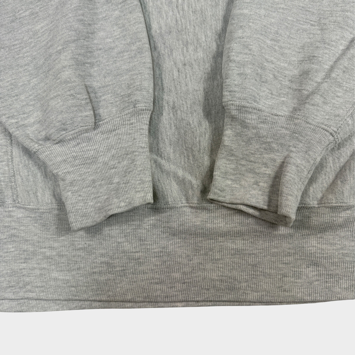 90's Champion リバースウィーブ ΚΚΓ グレー スウェット XL 袖口リブ・裾リブ