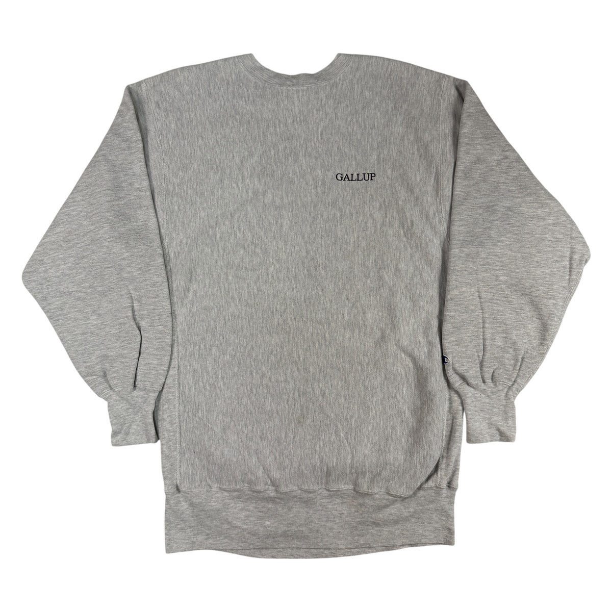 90's Champion リバースウィーブ GALLUP グレー スウェット XXXL 正面全体