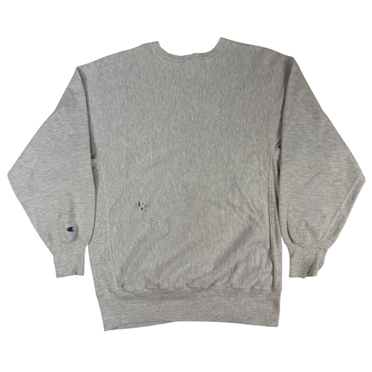 90's Champion リバースウィーブ 無地 グレー スウェット XXL 背面全体