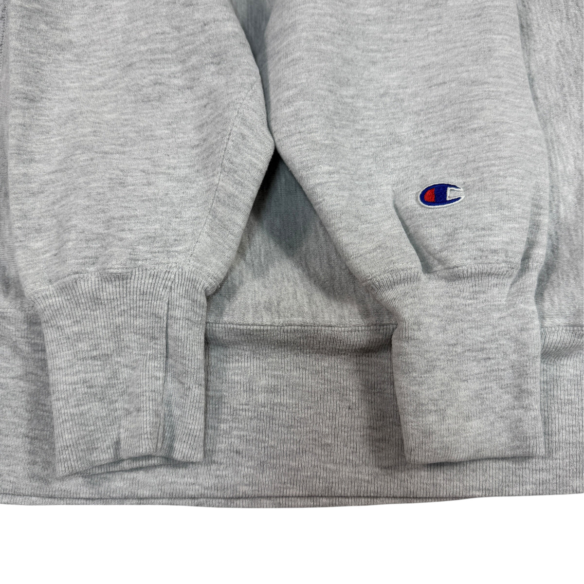 90's Champion リバースウィーブ fortis グレー スウェット XL 袖口リブとCワッペン