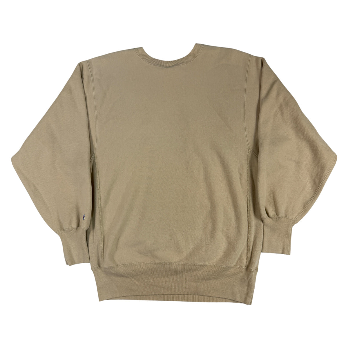 90's Champion リバースウィーブ ΤΒΣ サンドベージュ スウェット XL 背面全体