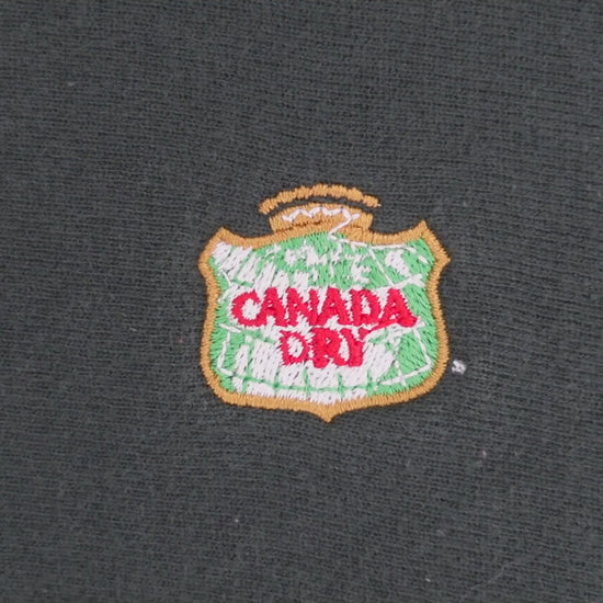 90's Champion リバースウィーブ CANADA DRY ダークグリーン L 紹介ショート動画（AIナレーション）